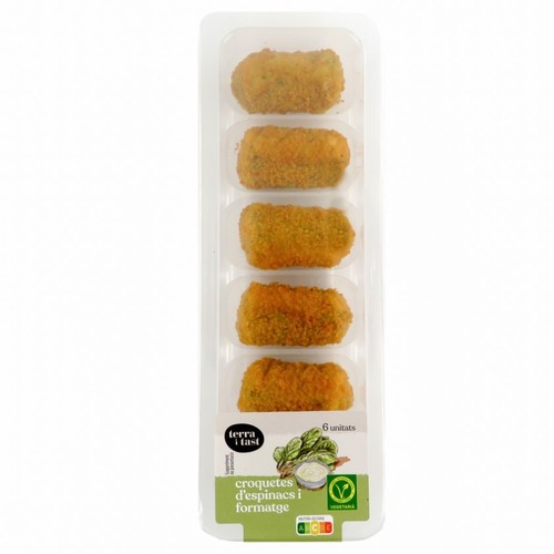 TERRA I TAST Croquetes d'espinacs i formatge