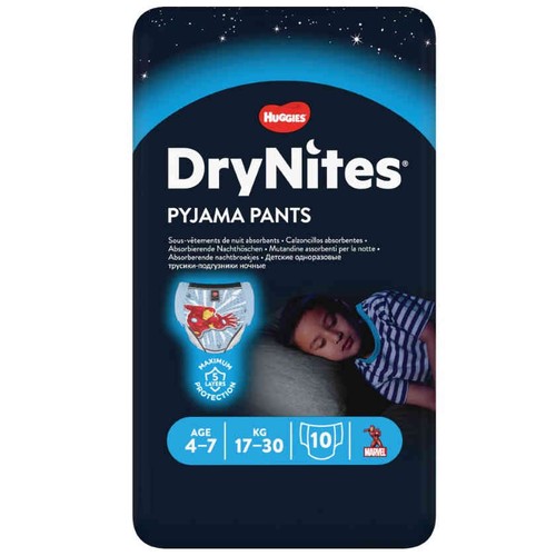DRY NITES Calçotet/bolquer T4-7 anys (17-30kg)