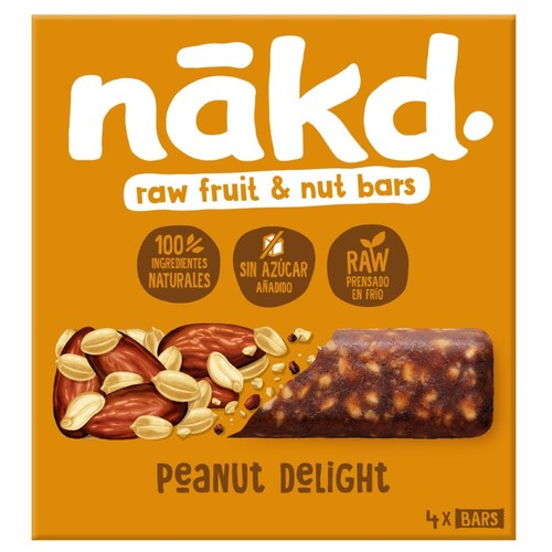 NAKD Barretes de cacauet