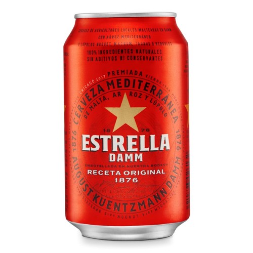 ESTRELLA DAMM Cervesa especial en llauna