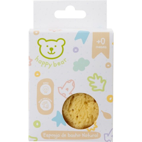 HAPPY BEAR Esponja de bany natural