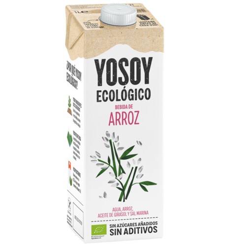 YOSOY Beguda d'arròs ecològica en cartró