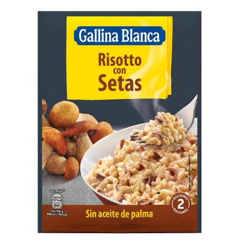 GALLINA BLANCA Risotto de bolets