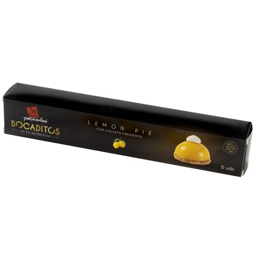 PASTIOLOT Pastissets Lemon Pie amb galeta cruixent
