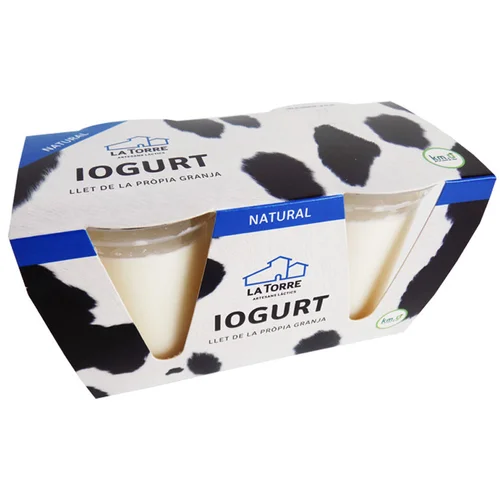 Yogur desnatado de lima y limón Km0