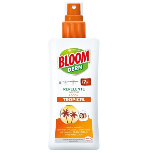 BLOOM Loció repel·lent tropical Derm