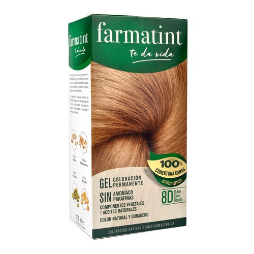 FARMATINT Crema colorant ros clar daurat 8D