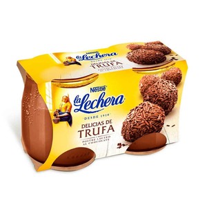 Postre de trufa
