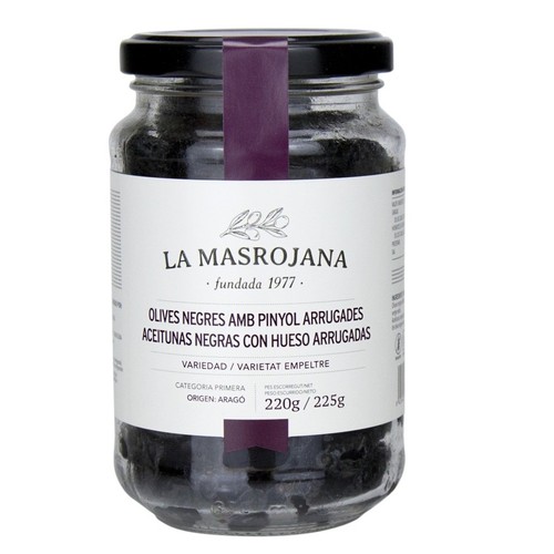 LA MASROJANA Olives negres arrugades