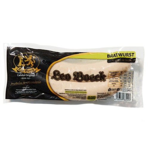 LEO BOECK Salsitxes Bratwurst