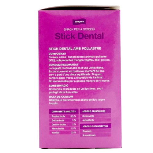 BONPREU Snack dental per a gos de raça petita
