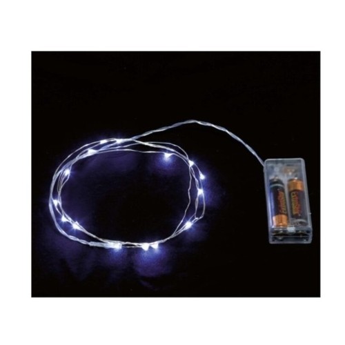 GUIRMA Fil amb llums leds fixes blanc fred 2m