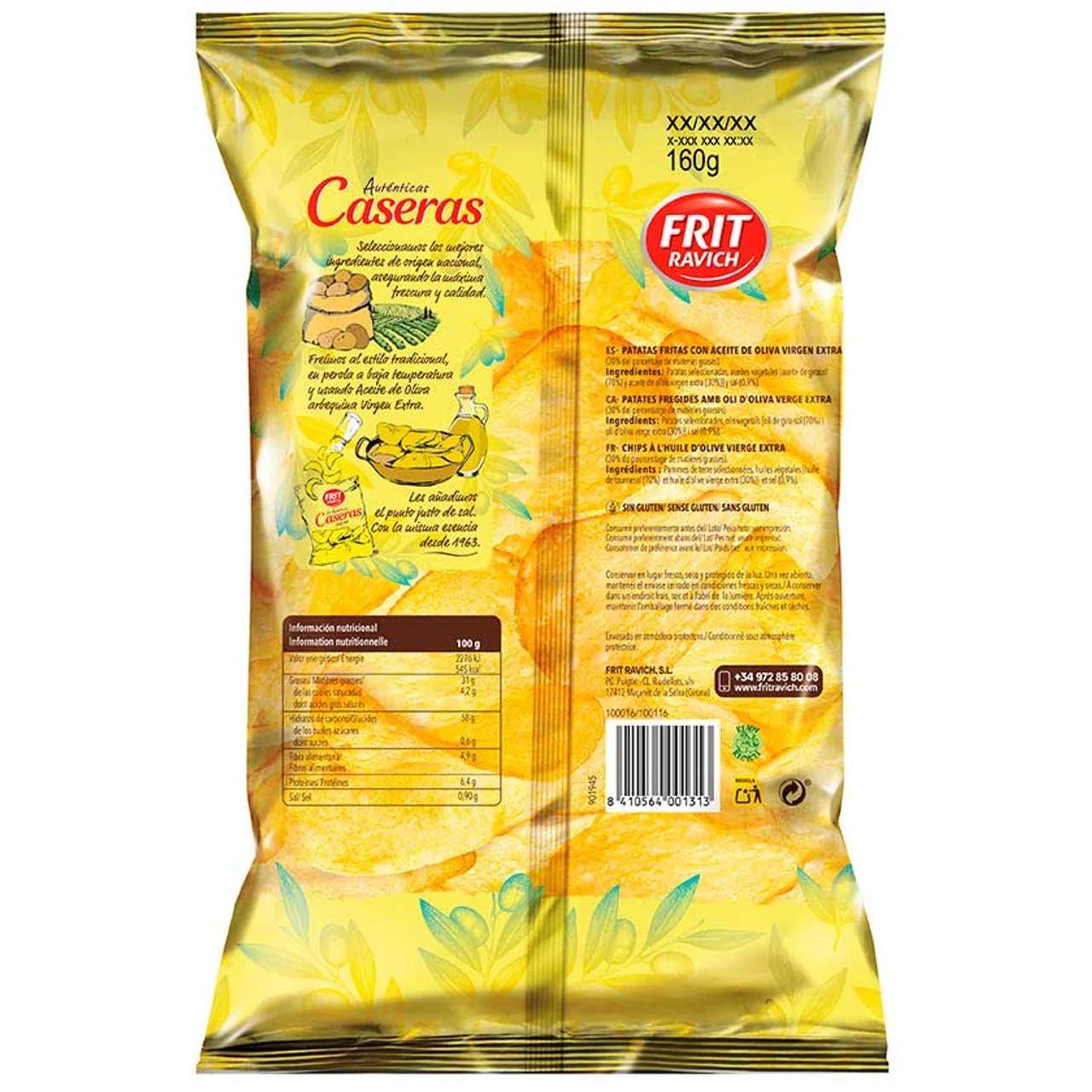 Patatas fritas caseras