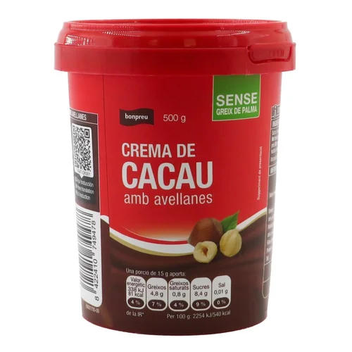 BONPREU Chocolate con leche
