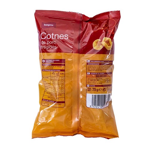 BONPREU Cotnes de porc fregides