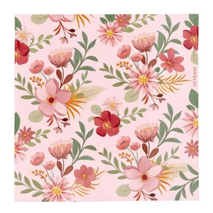 Imagen de OH YEAH Tovallons de 33 cm Floral Rosa
