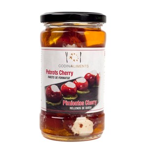 CODINA ALIMENTS Pimientos Cherry rellenos de queso