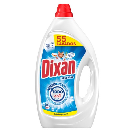 DIXAN Detergent líquid blau de 55 dosis