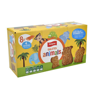 Imagen de BONPREU Galetes de cereals en forma d'animals