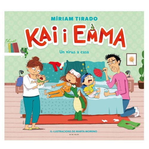 ED. B DE BLOK Llibre Kai i Emma 4. Un virus a casa