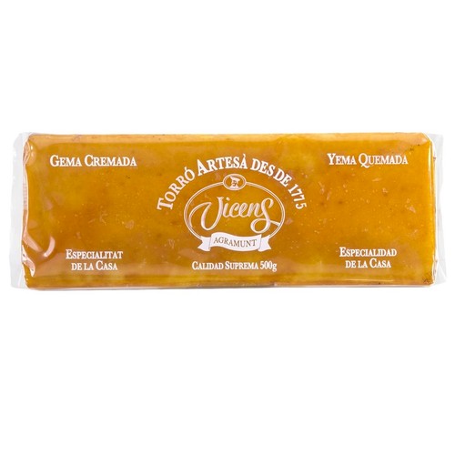 VICENS Torró de crema cremada