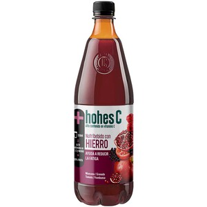 HOHES C Zumo multifrutas enriquecido con hierro 1L