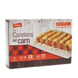 BONPREU Canelons de carn