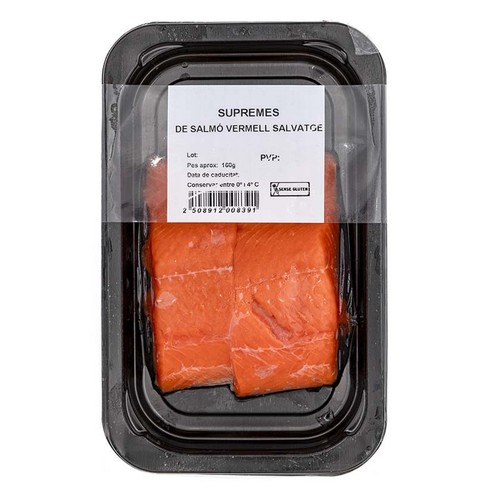  Supremes de Salmó vermell salvatge.
