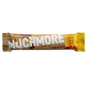 Imagen de MUCHMORE Barreta energètica de xocolata amb llet i avellana