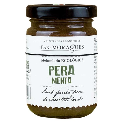 CAN MORAGUES Melmelada de pera amb menta Km0