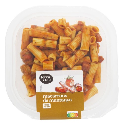 TERRA I TAST Macarrons de muntanya