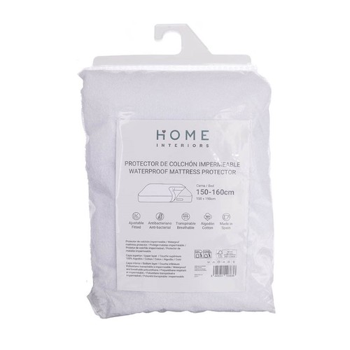 HOME INTERIORS Protector de matalàs Blanc de 150cm