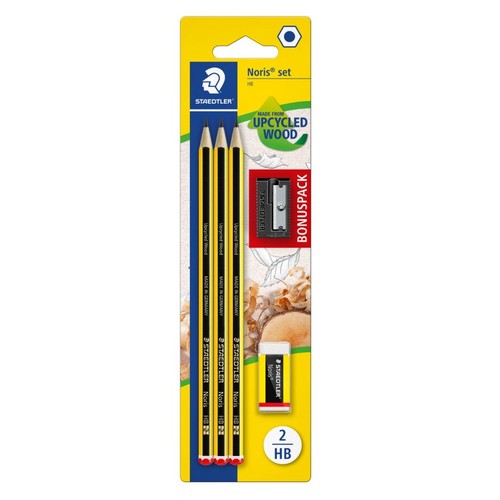 STAEDTLER Llapis HB amb goma i afilallapis