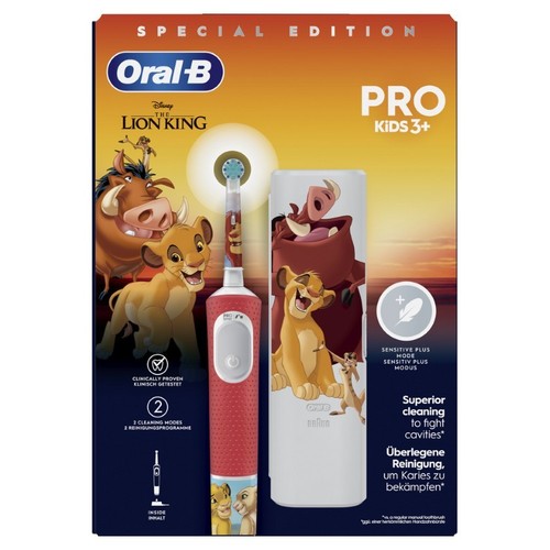 ORAL B Raspall de dents elèctric infantil Rey Lleó