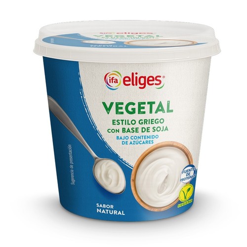 IFA Producte vegetal de soja natural estil grec