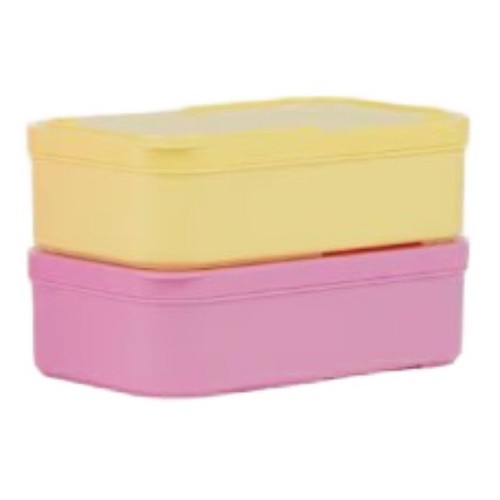POLARBOX Nevera portàtil de color rosa i groc 6L