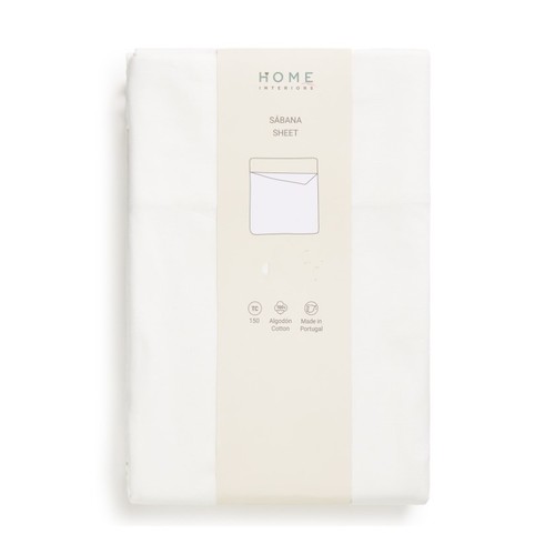 HOME INTERIORS Llençol Blanc de 180cm
