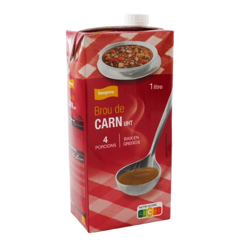 BONPREU Brou de carn UHT