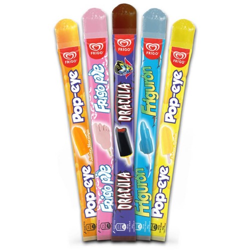 FRIGO Gelat de sabors líquid congelable