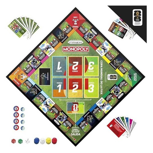HASBRO Joc de taula Monopoly FIFA mundial