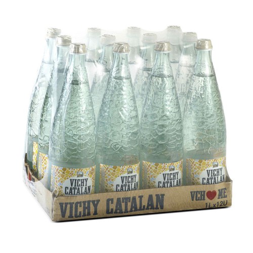 VICHY CATALAN Pack Aigua mineral amb gas 12x1 L