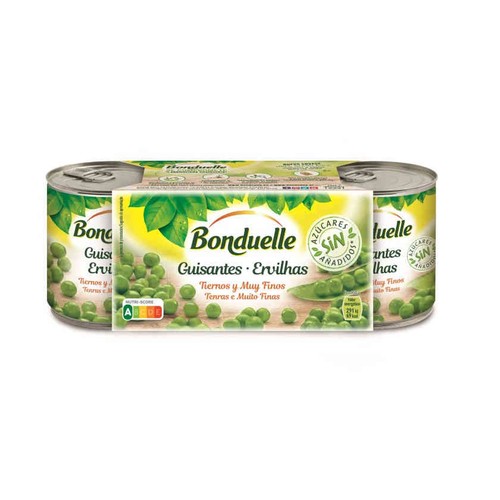 BONDUELLE Pèsols al natural