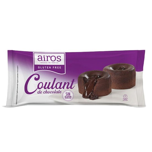 AIROS Coulant de xocolata sense gluten