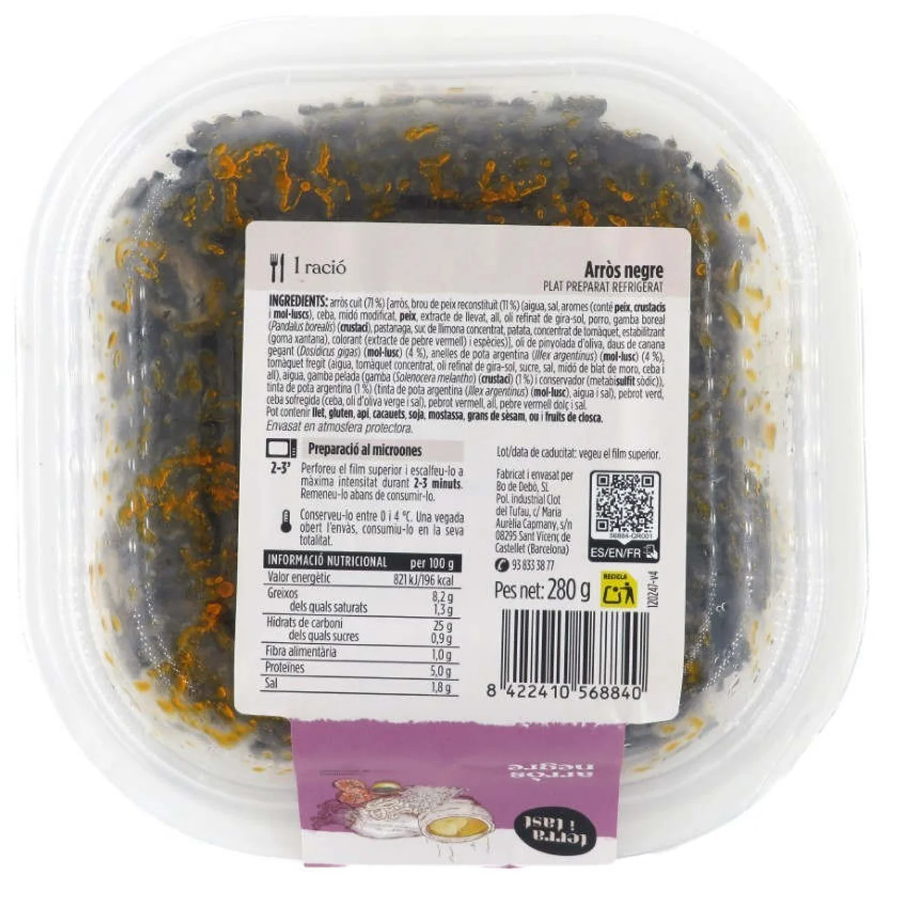 TERRA I TAST Arroz negro