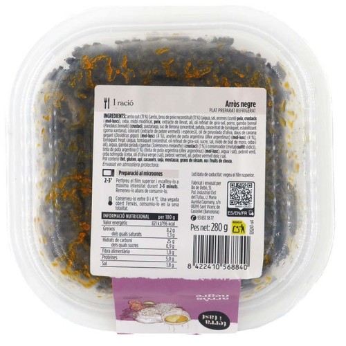 TERRA I TAST Arròs negre