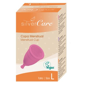 Imagen de SILVER CARE Copa menstrual talla L ecològica