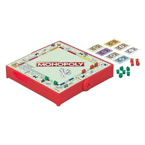 HASBRO Joc de taula portàtil Grab & Go Monopoly