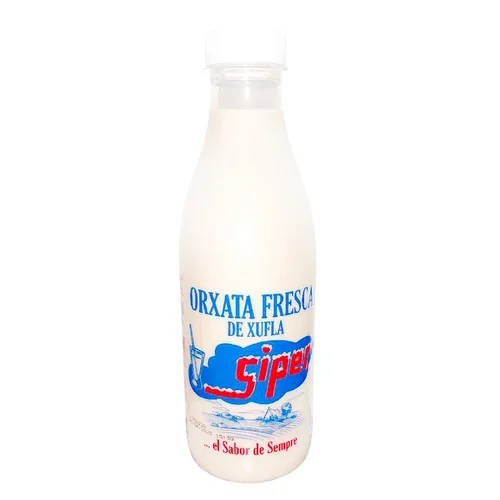 Horchata fresca de chufa sense sucre