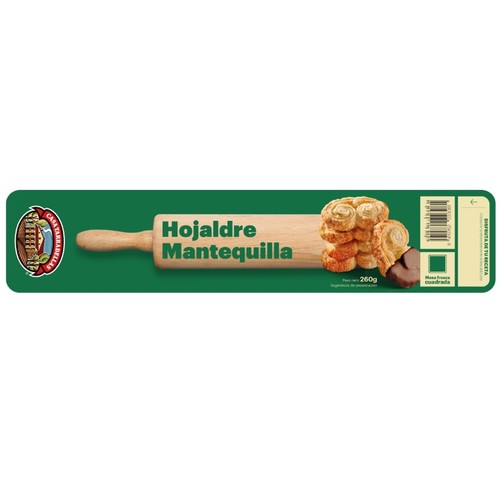 CASA TARRADELLAS Base de Pasta de Full amb mantega