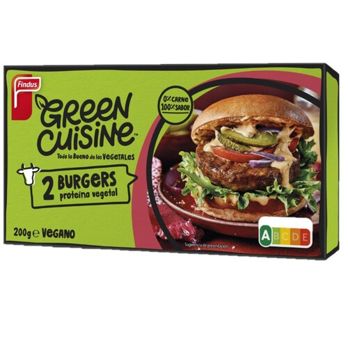 FINDUS Burger vegana Green Cuisine